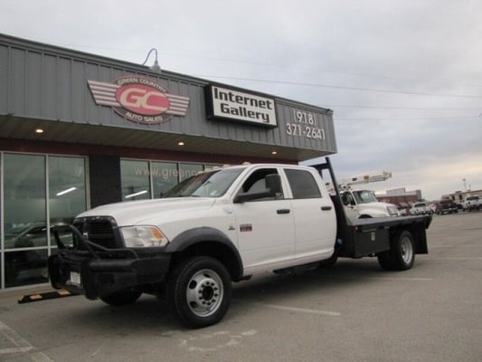 2012 Ram 5500 4x4 Diesel Flatbed SLT