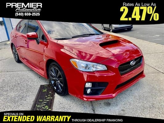 2015 Subaru WRX Limited SEDAN .
