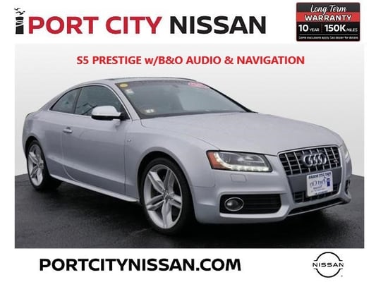 2012 Audi S5 4.2 Prestige coupe w/navigation