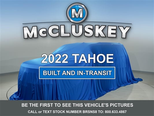 Stock# BRSNS8 New 2022 Chevrolet Tahoe LT 4WD 4D Sport Utility