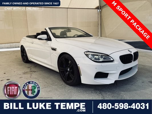 2017 BMW M6 Base RWD 2D Convertible