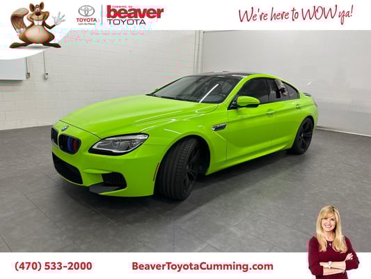 2018 BMW M6 Rear Wheel Drive Sedan