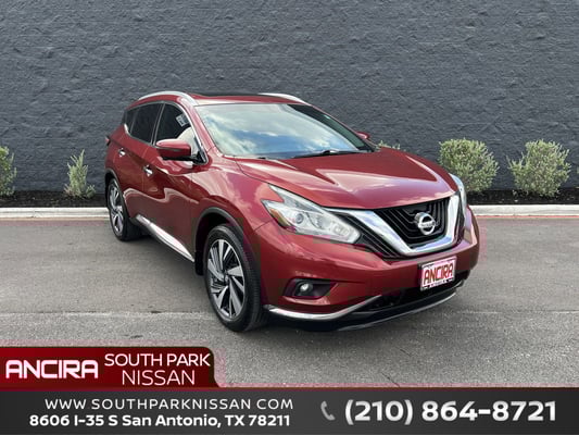 2016 Nissan Murano Platinum With Navigation