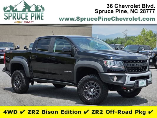 New 2022 Chevrolet Colorado ZR2 Bison 4WD w/ Off-Road Pkg
