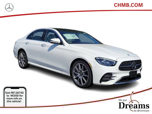 New 2023 Mercedes-Benz E 350 4MATIC 4dr Car