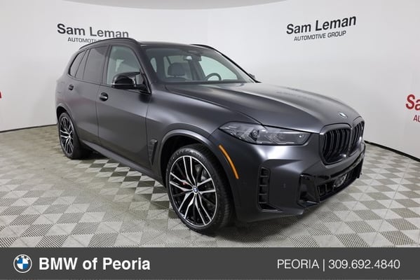 New 2024 BMW X5 M60i With Navigation & AWD
