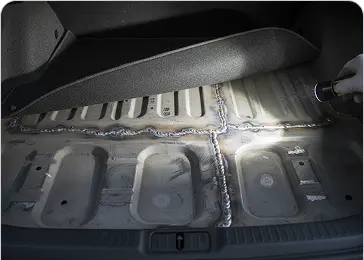 Floor pan inspection