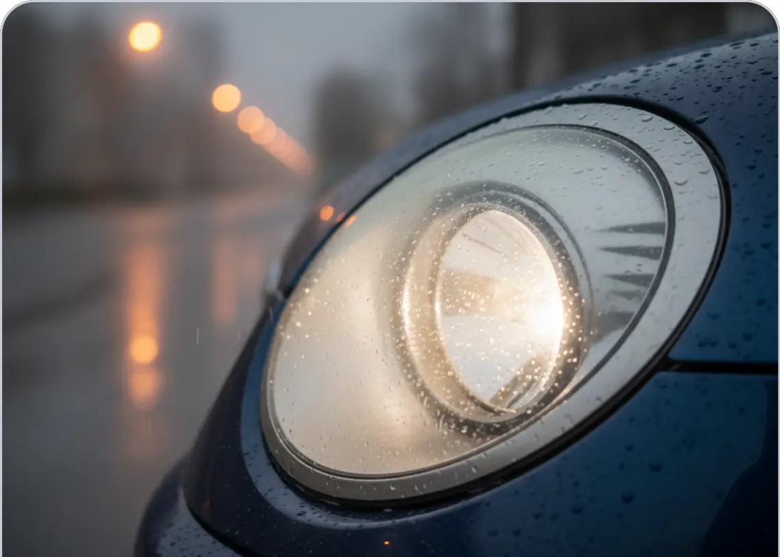 Headlights and taillights